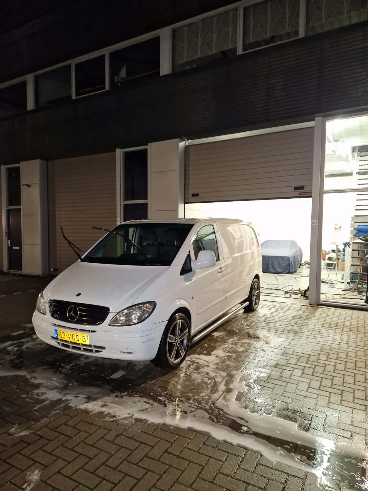 Mercedes benz Vito Vito gepolijste koplampen