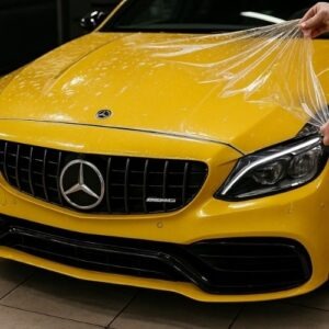 PPF folie aanbrengen op mercedes