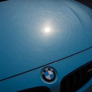Motorkap bmw met swirls
